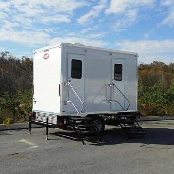 2 Stall Restrom Trailer Rentals in Marin County CA