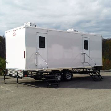 Largest Restroom Trailer Rental For Up To 300 People in California