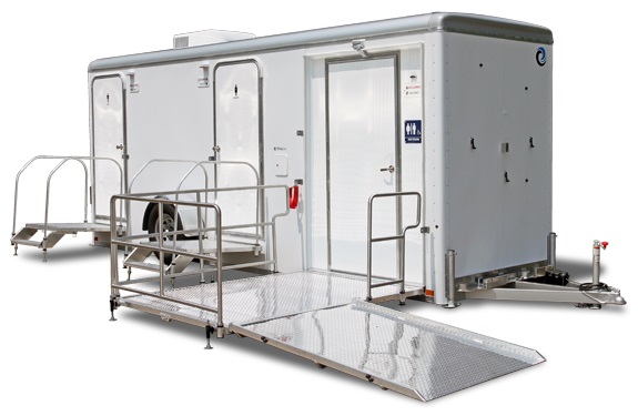 ADA Compliant Handicapped Wheelchair Restroom Trailer Rentals in Marin County, California