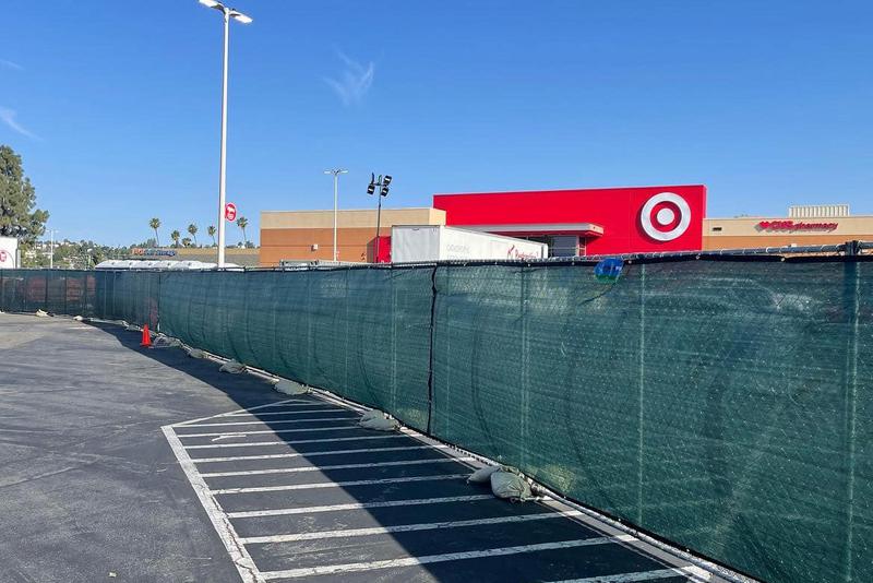 Temporary Fence Rentals For Parking Lots in Los Angeles, California