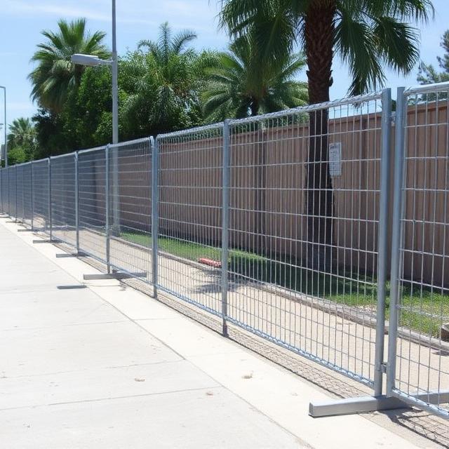 Sidewalk Barricade Rentals in Los Angeles County, California
