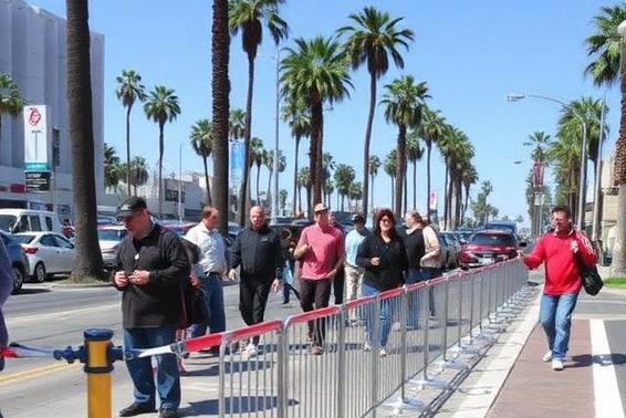 Event Barrier Rentals in Los Angeles County, California