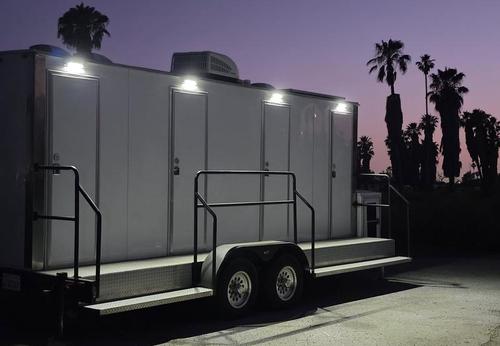 Luxury Restroom Trailer Rentals in Santa Ana, California
