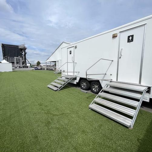 Largest Shower Trailer Rentals in California For High Volume/High Capacity Usability