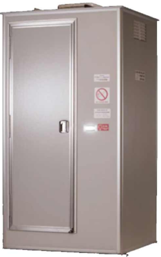Solar Porta Potty With Heating, Ventilation & Air Conditioning in Stanislaus County CA